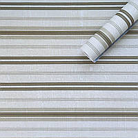 Плівка пвх для дверей Суворі смужки Рулон 10 м ширина 45 см Сірий обклеїти меблі декор