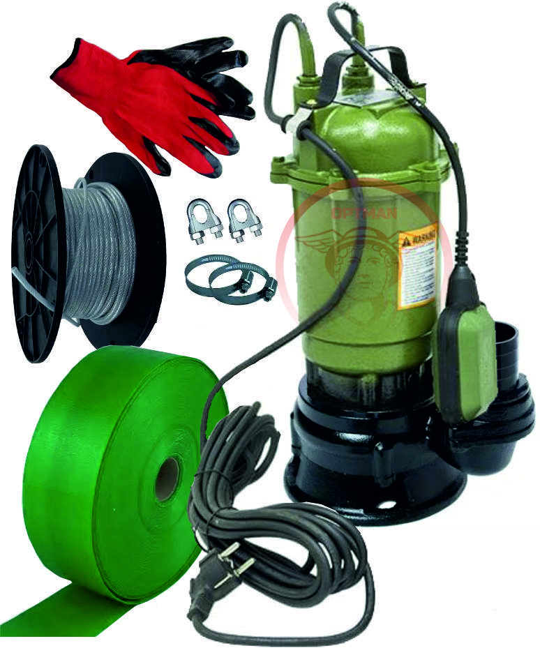 ФЕКАЛЬНИЙ НАСОС WISLA WQD 1,1 ЧУГУНИЙ КОРПУС ЗІМЕЛЬЧИМО ПОЛЬША+ПОДАРК ШЛАНГ 25М+ТРОС 5М+ХОМІТИ+ЗАЖИМИ, фото 1