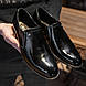 Лаковані чоловічі туфлі без шнурівок 39, 40, 43 розмір, фото 5