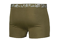 Труси-боксери Mil-Tec Skull Olive - 2 шт., фото 2