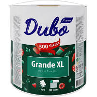 Бумажные полотенца Диво Premio Grande XL 2 слоя 500 отрывов 1 рулон (4820003837603) - Топ Продаж!