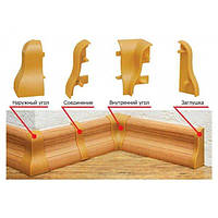 З'єднувач д/плінтуса ТIС Дуб Комо 14/28