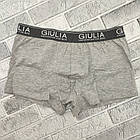 Боксери чоловічі натурально-бавовняні BONO (Арт: 950119-Р) р 52 сірі 30037315, фото 2