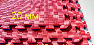 Підлогове покриття для спортивних залів ТАТАМI "Ластiвчин-хвiст" 20 мм.