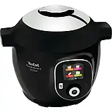 Мультиварка TEFAL Cook4Me+ Connect CY855830, 6л, 1600Вт, 6 програм, чорно-срібляста, фото 6