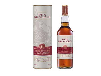 Віскі Ben Bracken Speyside Single Malt Scotch Whisky 21 Jahre 41,9% Vol