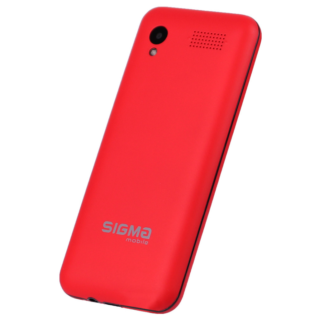 Мобільний телефон SIGMA X-style 31 Power Type-C Red (4827798855058)