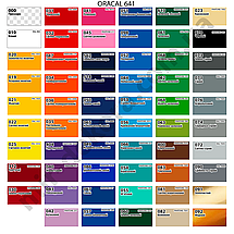 Плівка темно-червона для декору поверхонь будинку  Oracal 641 № 030, фото 4