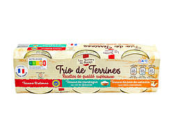 Паштет TERRINES м'ясний 3х180 г 4 шт.