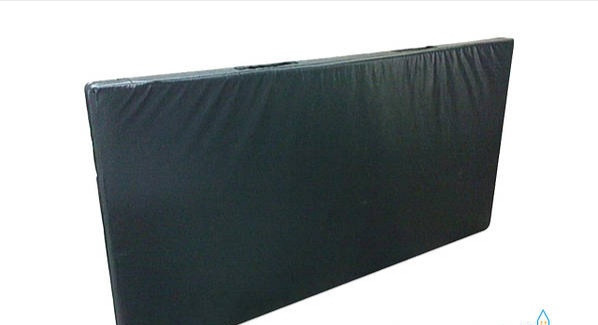 Спортивний мат для гімнастики та боротьби (шкірвініл, підвищена якість) Товщина 5 см., фото 1