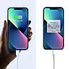 Кабель зарядний Lightning Ugreen Type-C to Lightning для швидкого заряджання 1 м Blue (US387), фото 5