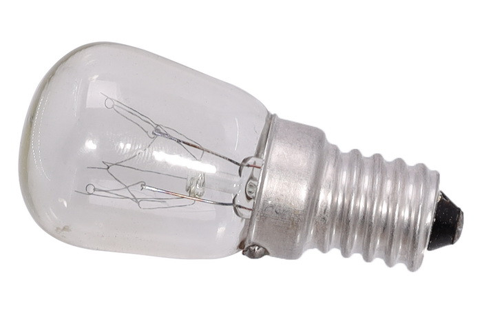 Лампа освітлення для духовки універсальна 25W цоколь Е14 230V d=26 L=55мм Whicepart LMP-004