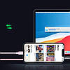 Кабель зарядний Lightning Ugreen Type-C to Lightning для швидкого заряджання 1 м Pink (US387), фото 6