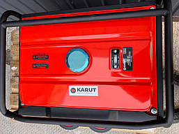 Генератор бензиновий KARUT KGEM6500E 6.0/6.5 кВт (електростартер), фото 3