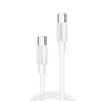 Кабель WUW X173 USB Type-C to USB Type-C 1m 12W Білий
