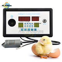 W9005 Терморегулятор для інкубатора Контроль температури та вологості автоматичний поворот яєць AC220V