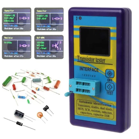 Многофункциональный Транзистор Тестер M328, ESR LCR Метр Индуктивность ...
