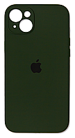 Накладка Silicone Case Camera Protection iPhone 14 Plus, (52) Pacific Green