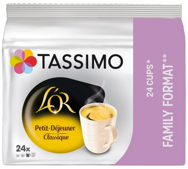 Кава в капсулах Tassimo L'or long Classique 24 порція (BIG PACK 24) Німеччина Тассімо