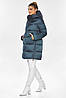Жіноча куртка сапфірова з функціональними деталями модель 51120 46 (S), фото 3