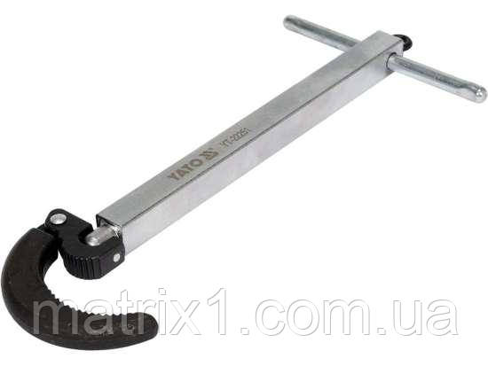 Ключ гаковий трубний до сантехнічних труб YATO: L = 230- 410 мм, до Ø = 32- 63,5 мм, фото 1