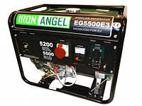 Бензиновый генератор Iron Angel EG5500ME, 5.5 кВт