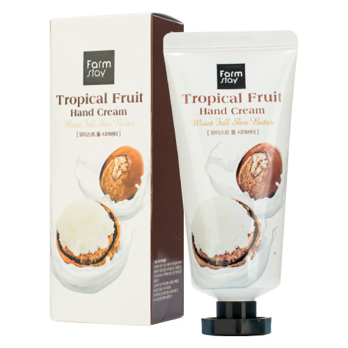 Крем для рук з кокосом і олією ши Tropical Fruit Hand Cream Coconut and Shea Butter 100 ml
