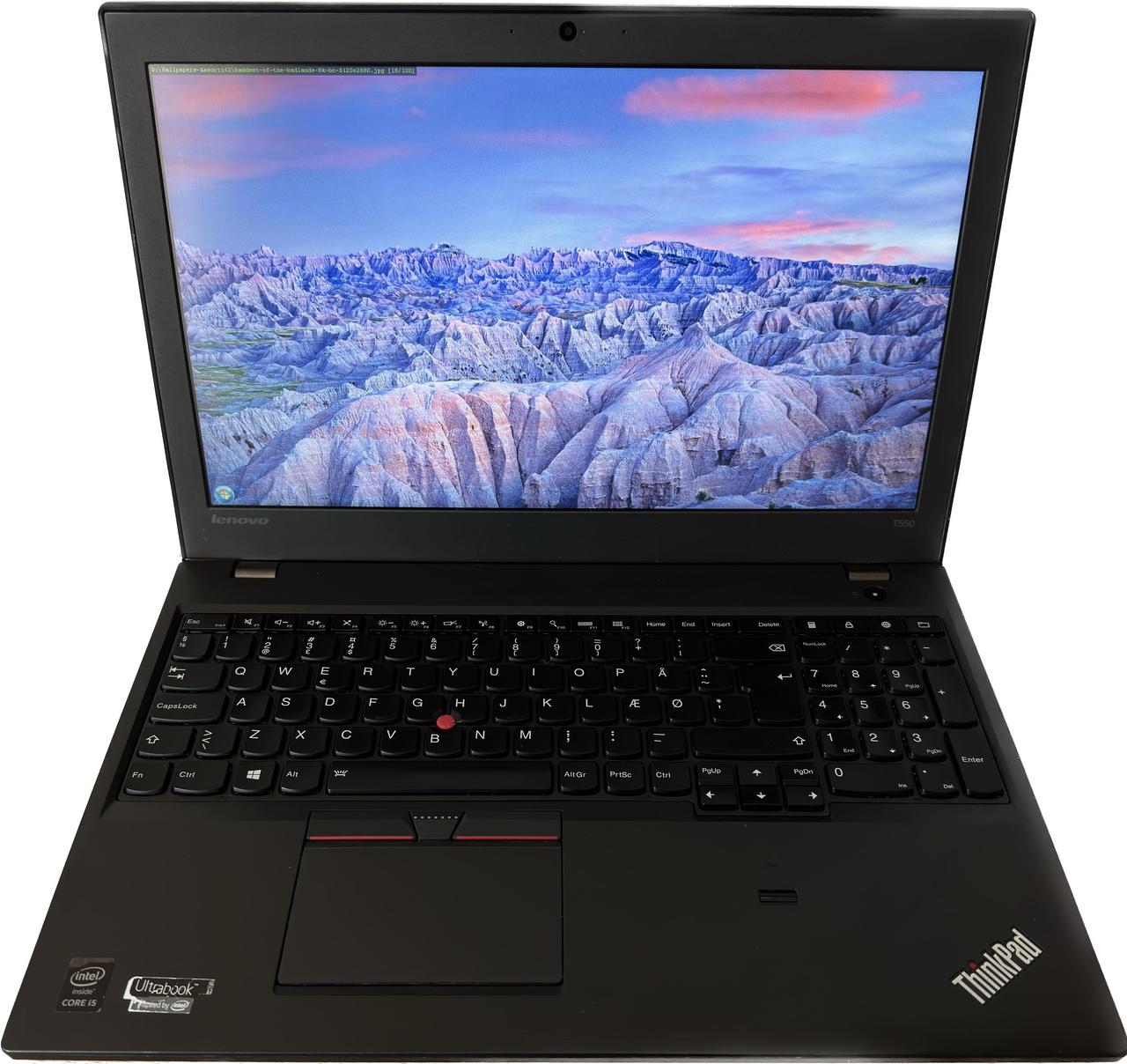 Ноутбук Lenovo T550 15.6" FHD  i5-5300U/8GB DDR3/256GB SSD/HD5500/WebCam