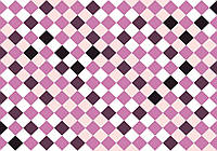 Фото обои квадраты ромбы 368x280 см Мозаика Фиолетовая плитка (10711P10)+клей