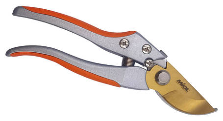 Секатор титановий з пок. TiN, 200мм, TPR Miol 99-032, фото 1