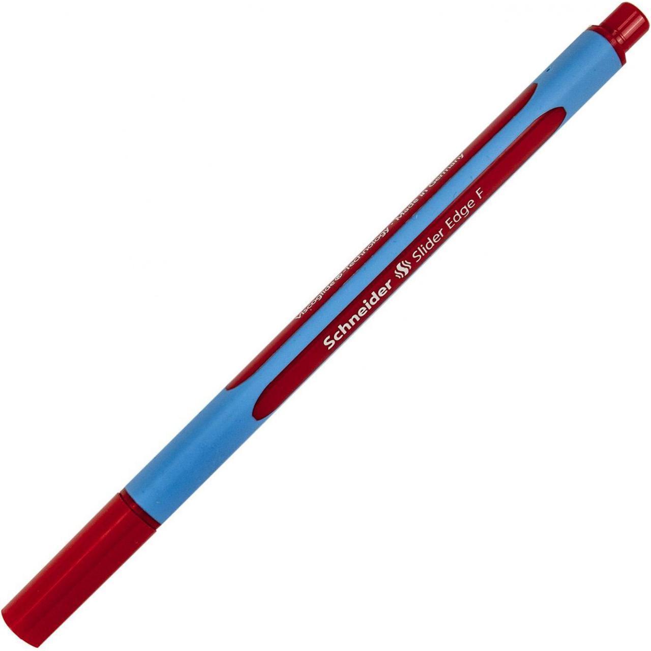 Ручка кулькова Schneider Slider F Edge червона S152002