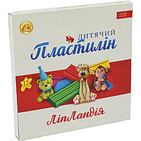 Пластилін 12 кольорів 240 г Ліпландія/пластиленд/Тетрада/20)