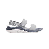 Crocs Sandal Literide 360 Light Grey/Slate Grey кроксы серые сандалии