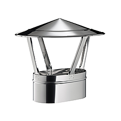 Грибок овальний 120х230 мм 0,5 мм Aisi 201 Stalar (70175)