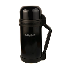 Термос вакуумний Thermos MP-1200 Multipurpose з складаною ручкою 1.2 л, Чорний
