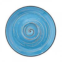 Блюдце керам. 300мл "Spiral Blue" WL-669636/6363/Wilmax