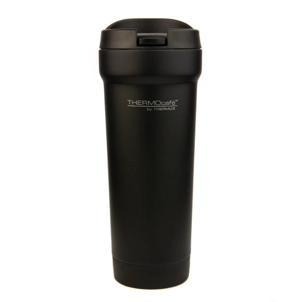 Термокружка Thermos BrillMug - 450 з герметичною кришкою сталева 450 мл, Чорний, фото 1