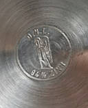 Великий олов'яний винний келих/куля, фото 4