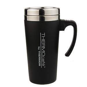 Термокружка Thermos QS1904 з ручкою 420 мл, Чорний