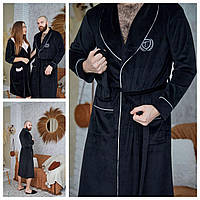 Велюрові халати він+вона в комплекті в асортименті