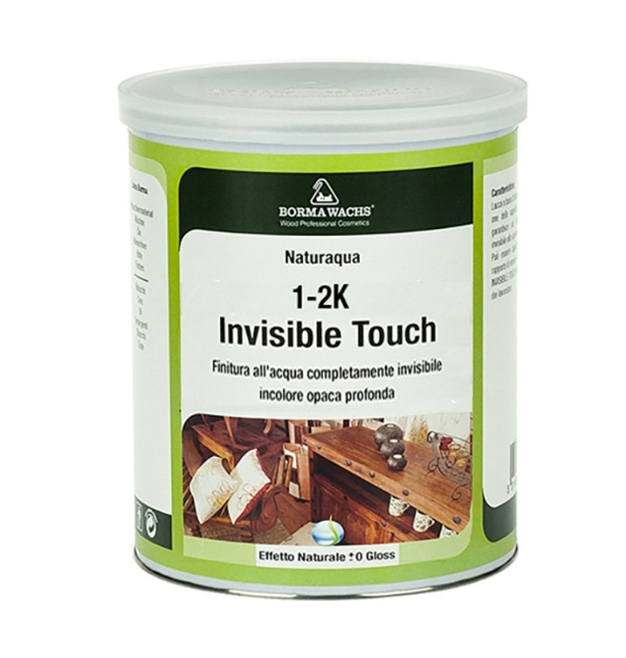 Лак на водній основі Invisible Touch для паркету, Borma Wachs