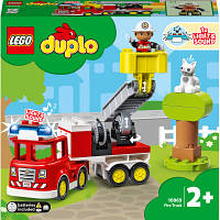 Конструктор LEGO DUPLO Town Пожарная машина 21 деталь (10969) - Вища Якість та Гарантія!