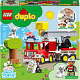 Конструктор LEGO DUPLO Town Пожежна машина 21 деталь (10969), фото 3