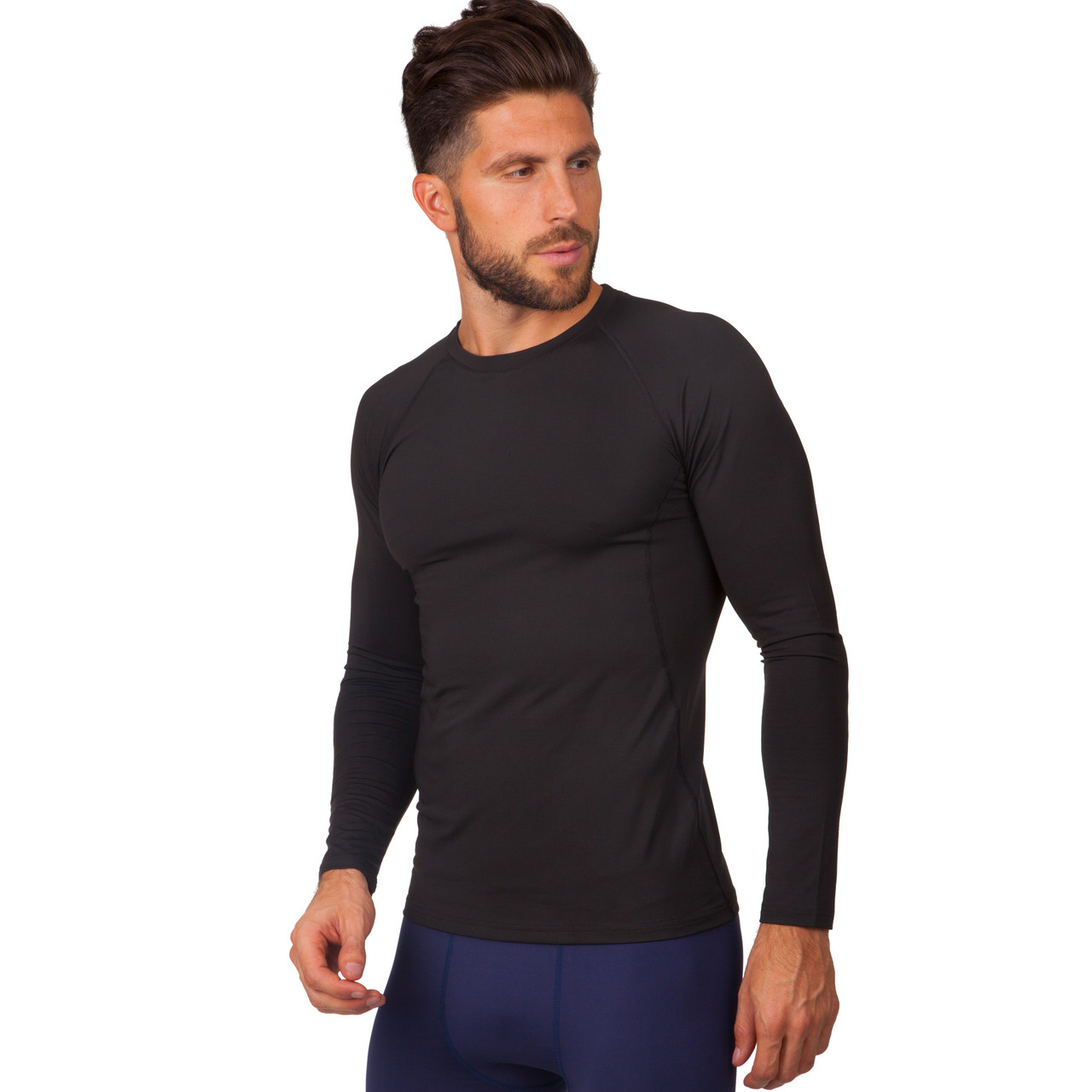 Спортивна футболка чоловіча Domino 1416 розмір 2XL (180-185 см) Black