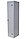 Гардеробна шафа металева з перегородкою (без пдв), фото 2