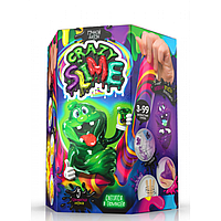 Набор для опытов "Crazy Slime" ручной лизун.