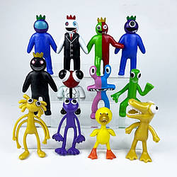Колекційний набір фігурок Райдужні Друзі 12 шт Роблокс Roblox Rainbow Friends
