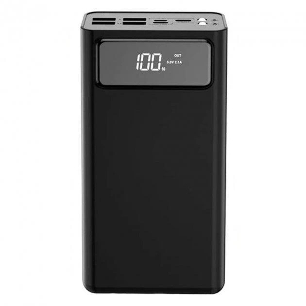 Портативний акумулятор Power Bank XO PR123 4xUSB 30000mAh Чорний