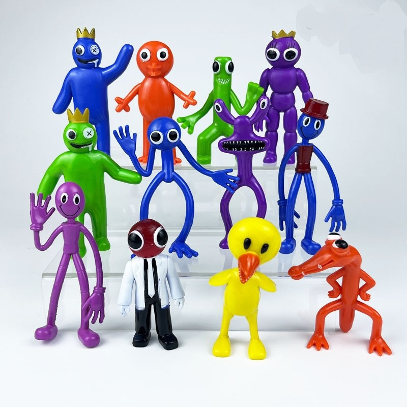 Набір фігурок іграшки Райдужні друзі 12 шт Роблокс Rainbow Friends