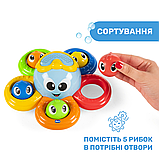 Іграшка для ванної кімнати Chicco Восьминіг Біллі, фото 5